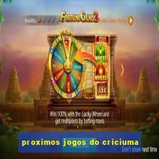 proximos jogos do criciuma